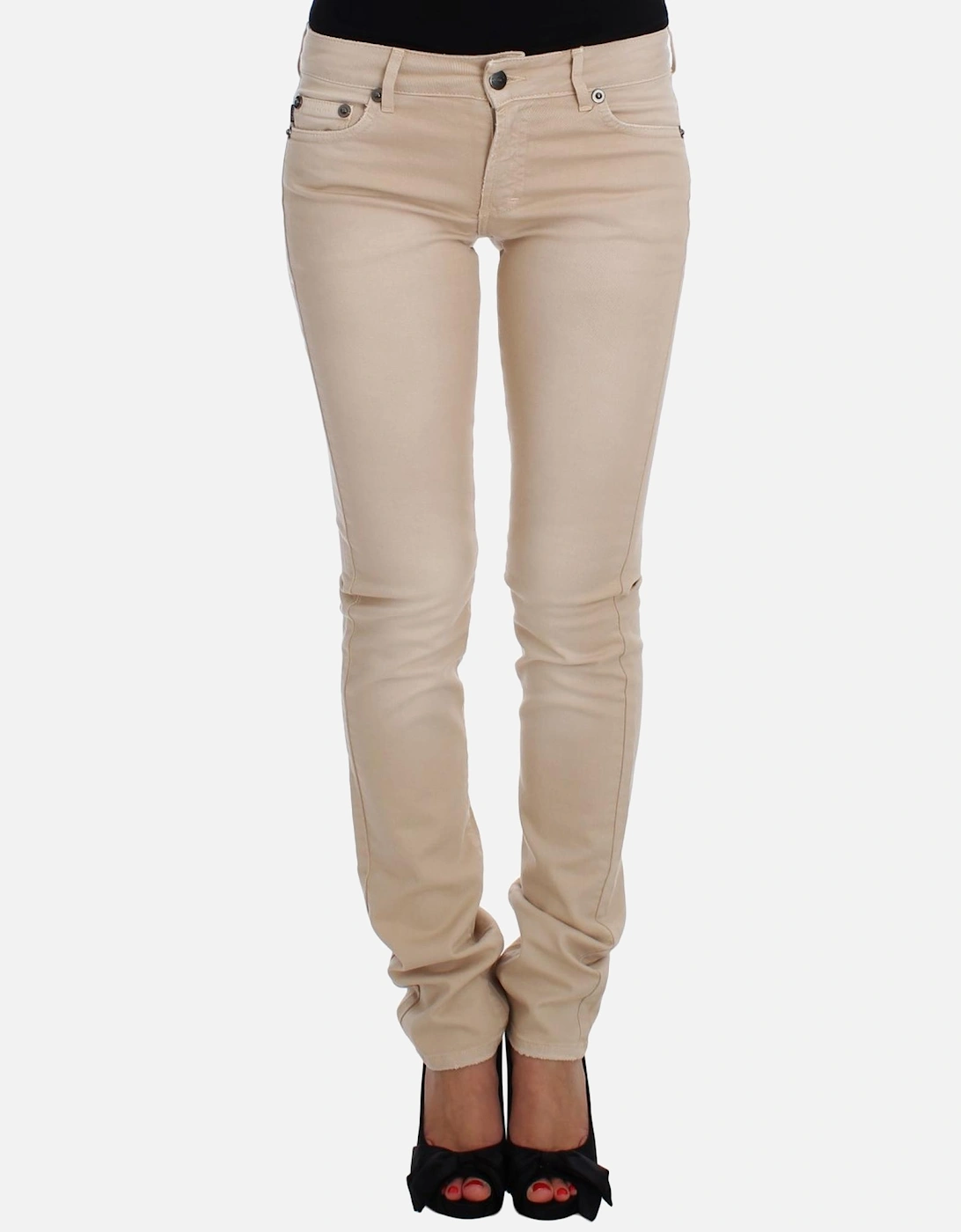 Jeans Casual Style Women - Beige Jeans, 7 of 6
