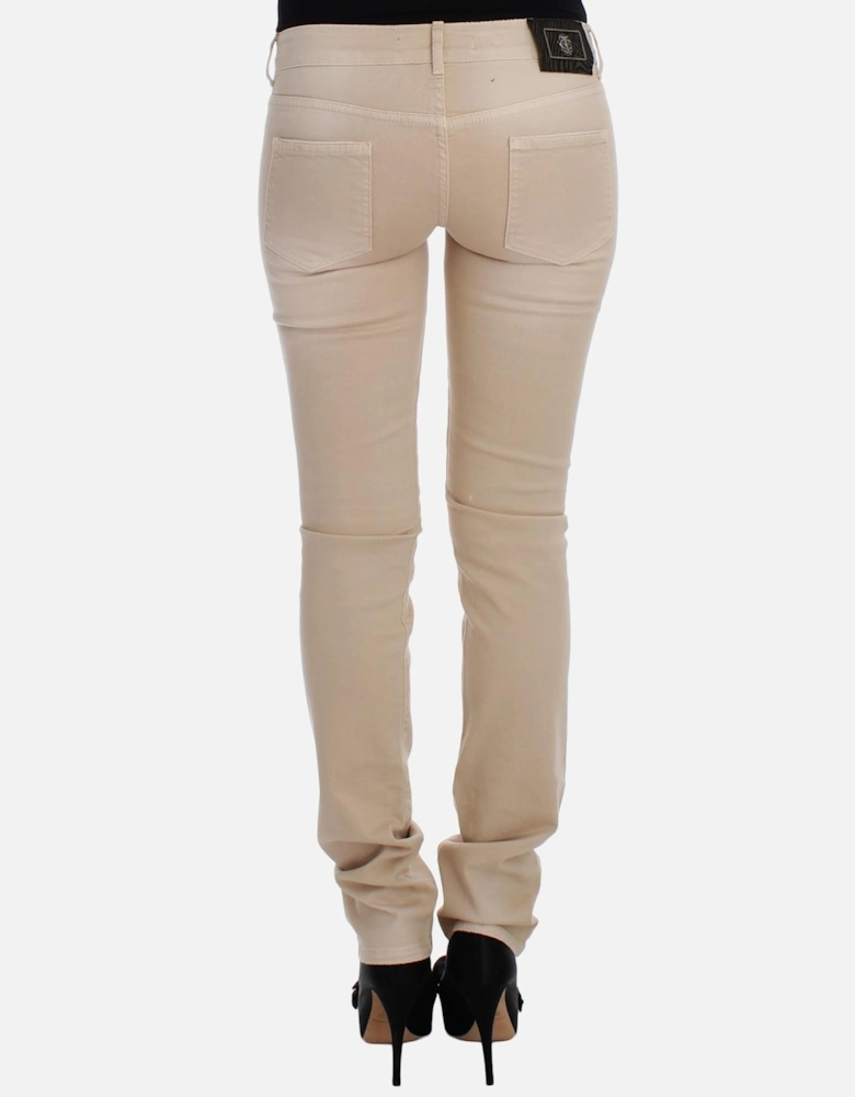 Jeans Casual Style Women - Beige Jeans
