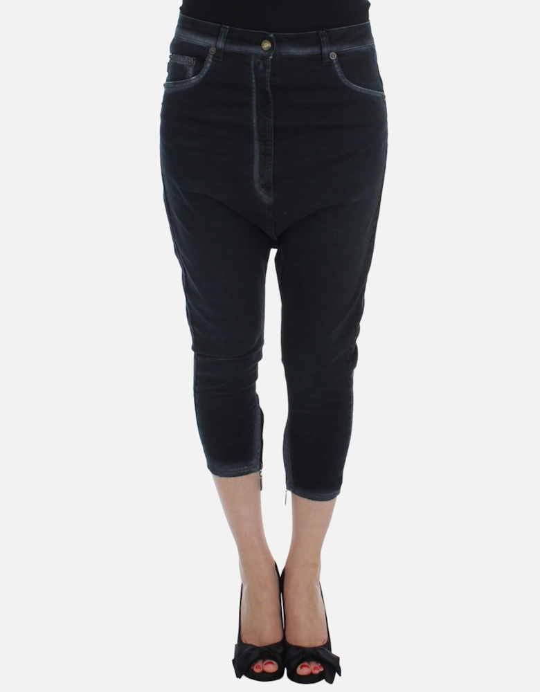 Capri Jeans Casual Style Women - Blue Jeans