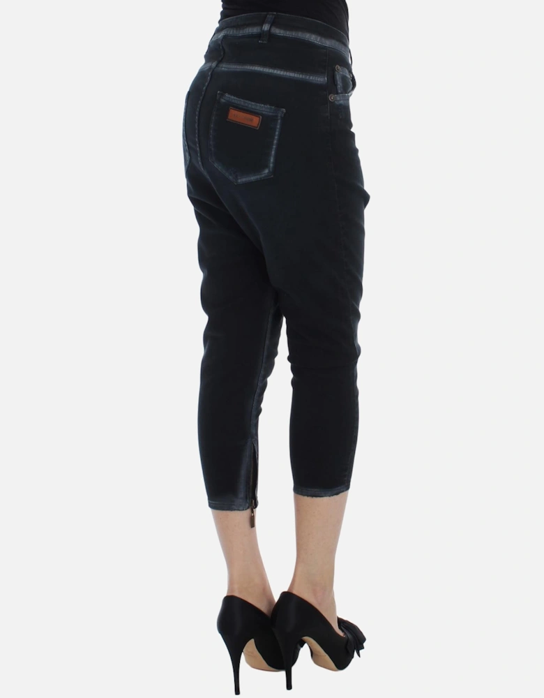 Capri Jeans Casual Style Women - Blue Jeans