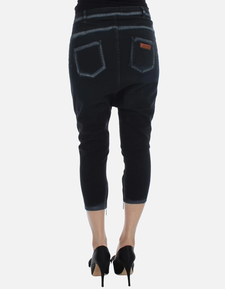 Capri Jeans Casual Style Women - Blue Jeans