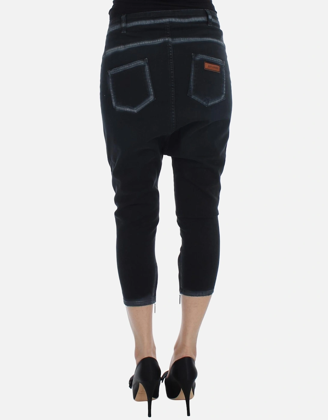 Capri Jeans Casual Style Women - Blue Jeans