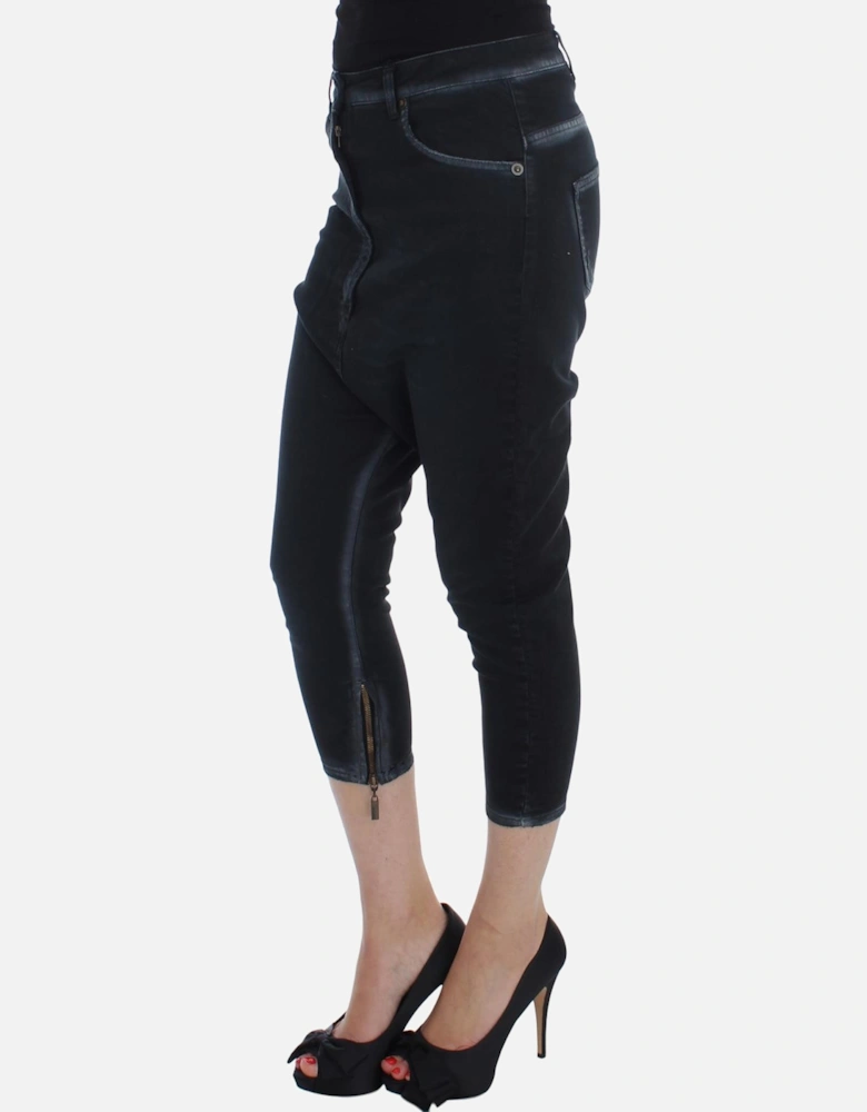 Capri Jeans Casual Style Women - Blue Jeans