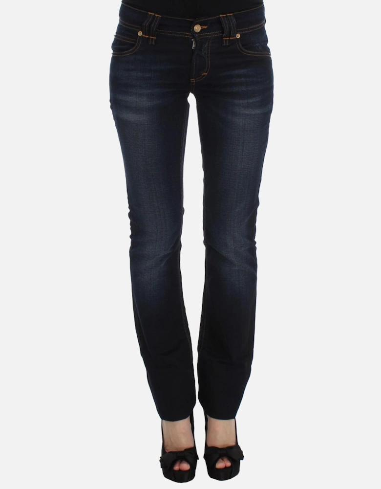 Straight Leg Jeans Women - Blue Jeans