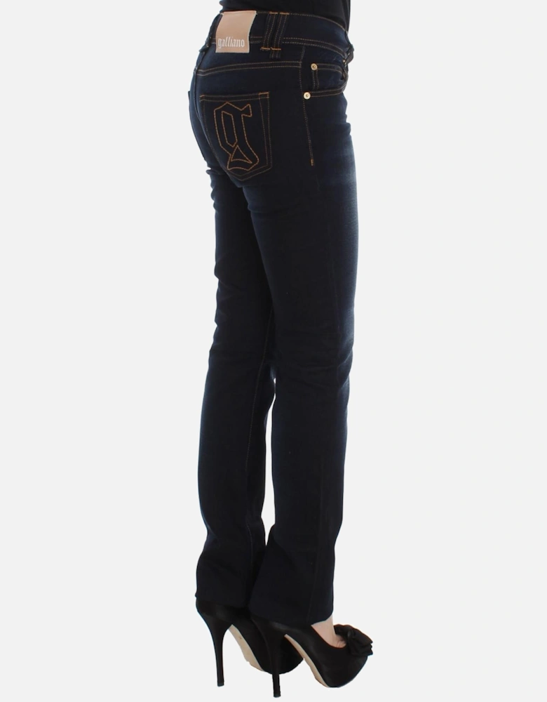 Straight Leg Jeans Women - Blue Jeans