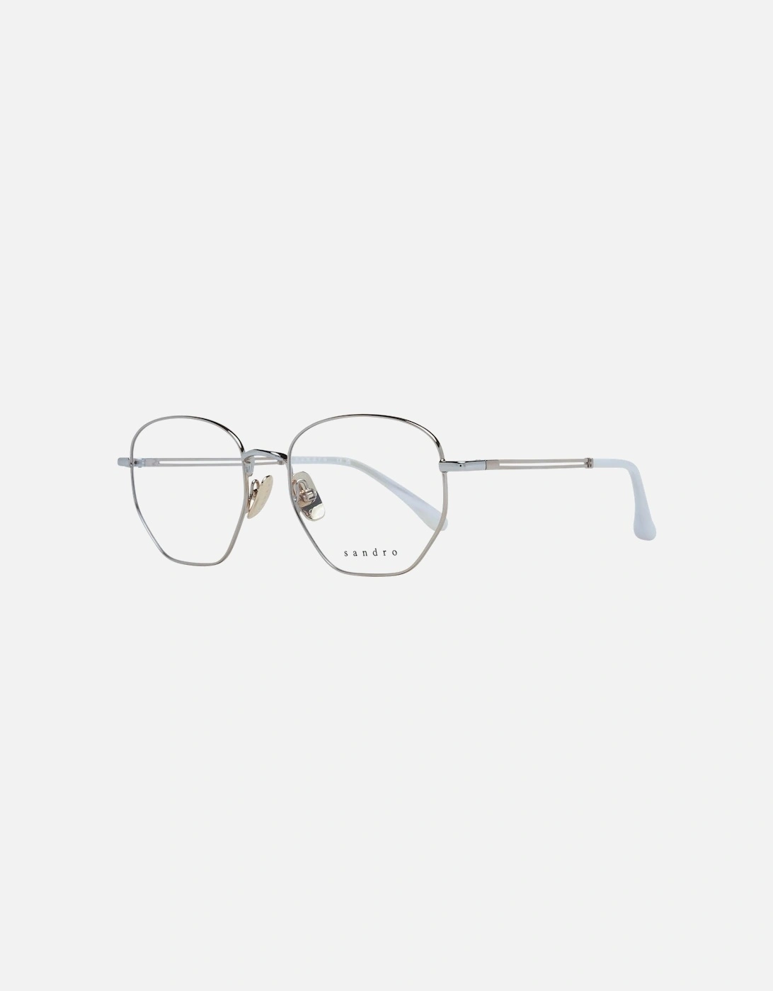 Silver Stainless Steel Round Glasses with Demo Lenses (53-18-140), 4 of 3
