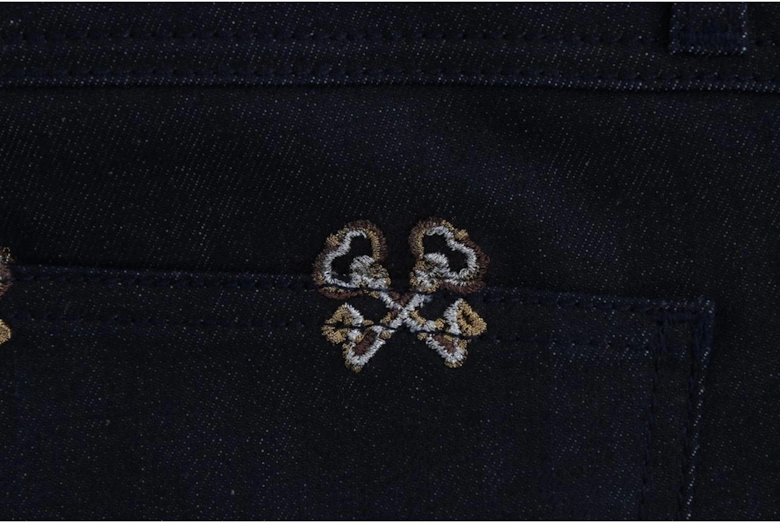 Key Print SlimFit Jeans Women - Blue Jeans