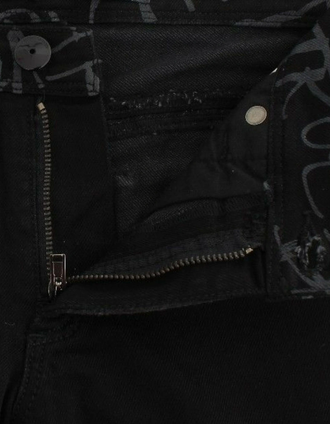 Jeans Distressed Design Women - Black Jeans