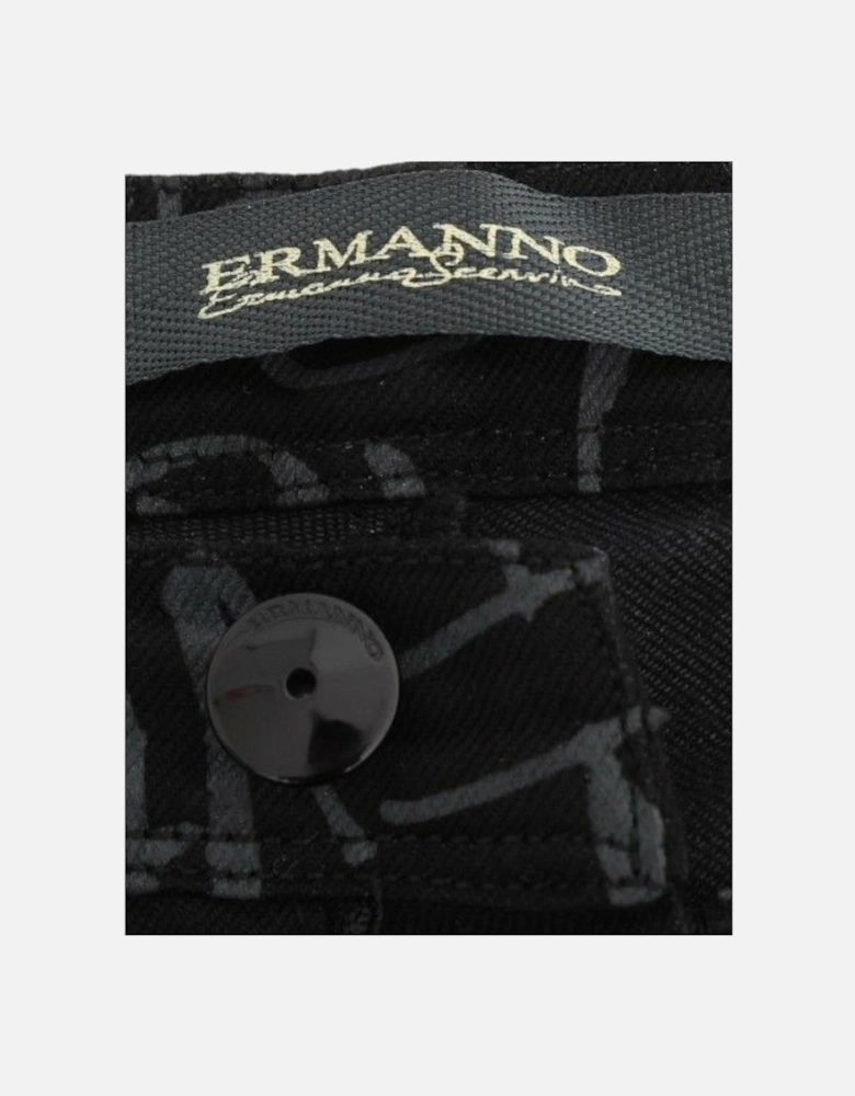 Jeans Distressed Design Women - Black Jeans