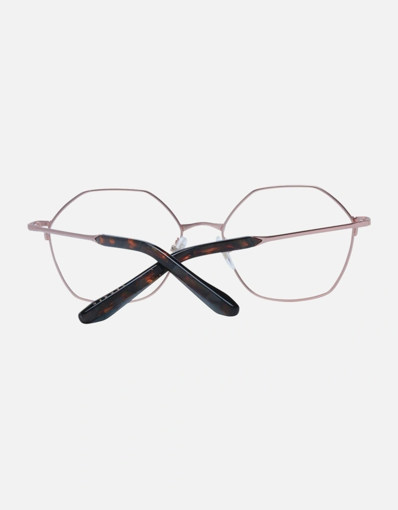 Rose Gold Stainless Steel Eyeglasses Women Frames