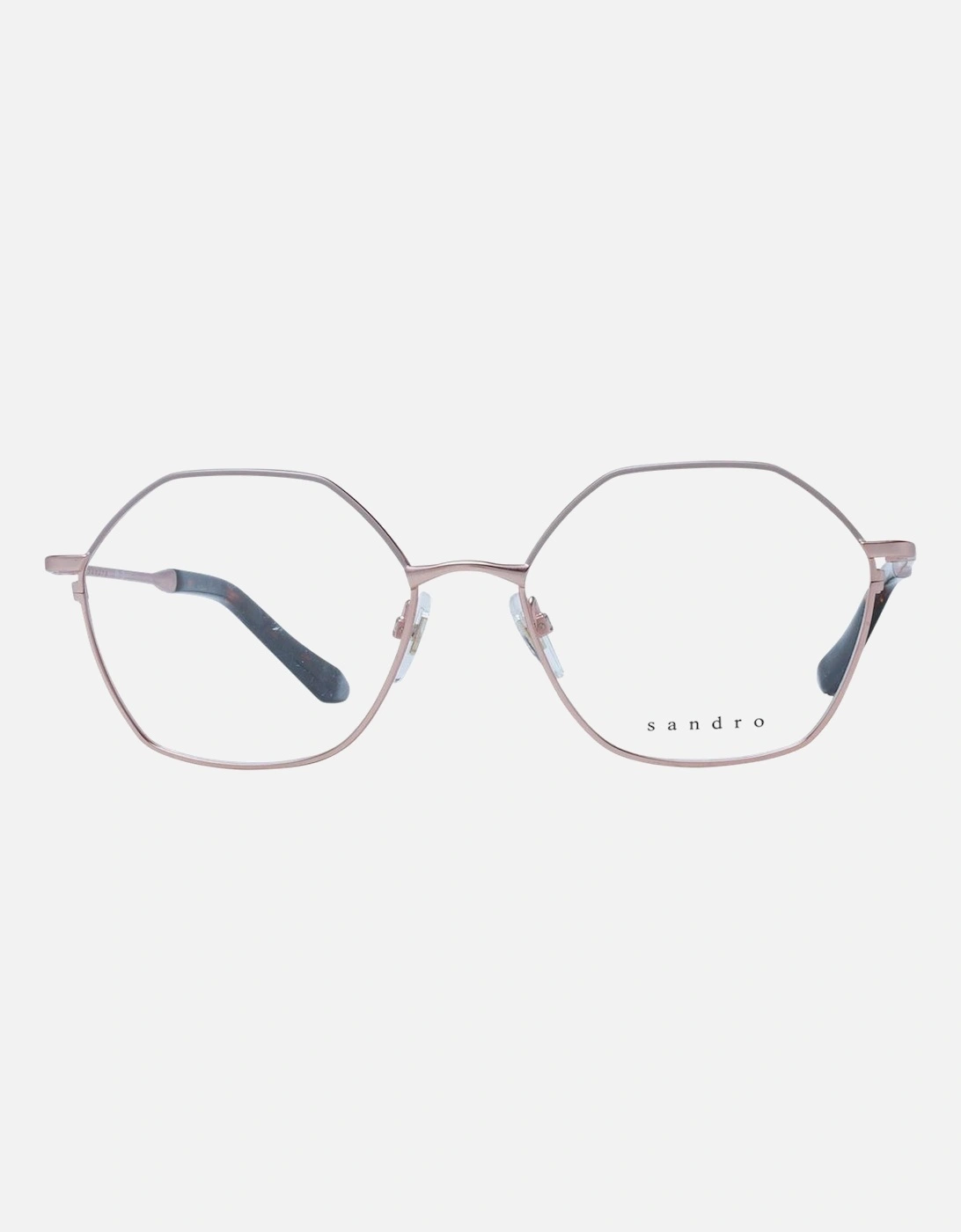 Rose Gold Stainless Steel Eyeglasses Women Frames