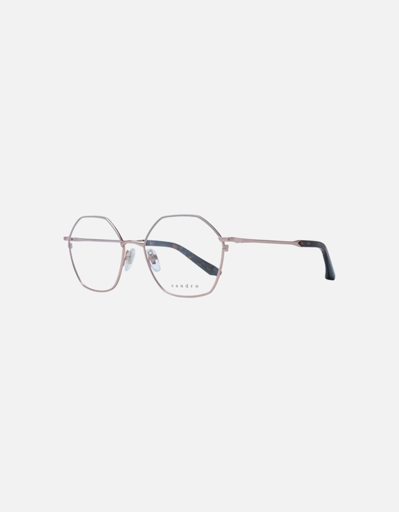 Rose Gold Stainless Steel Eyeglasses Women Frames