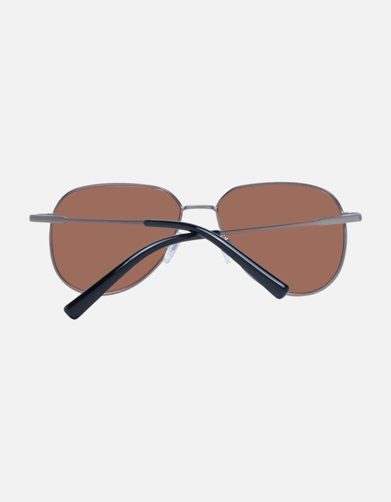 Bronze Round Sunglasses with 100% UVA & UVB Protection Unisex