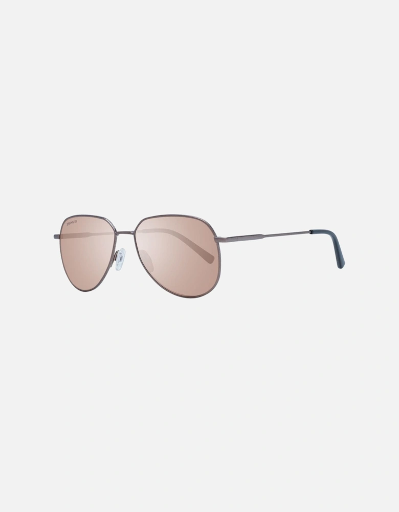 Bronze Round Sunglasses with 100% UVA & UVB Protection Unisex