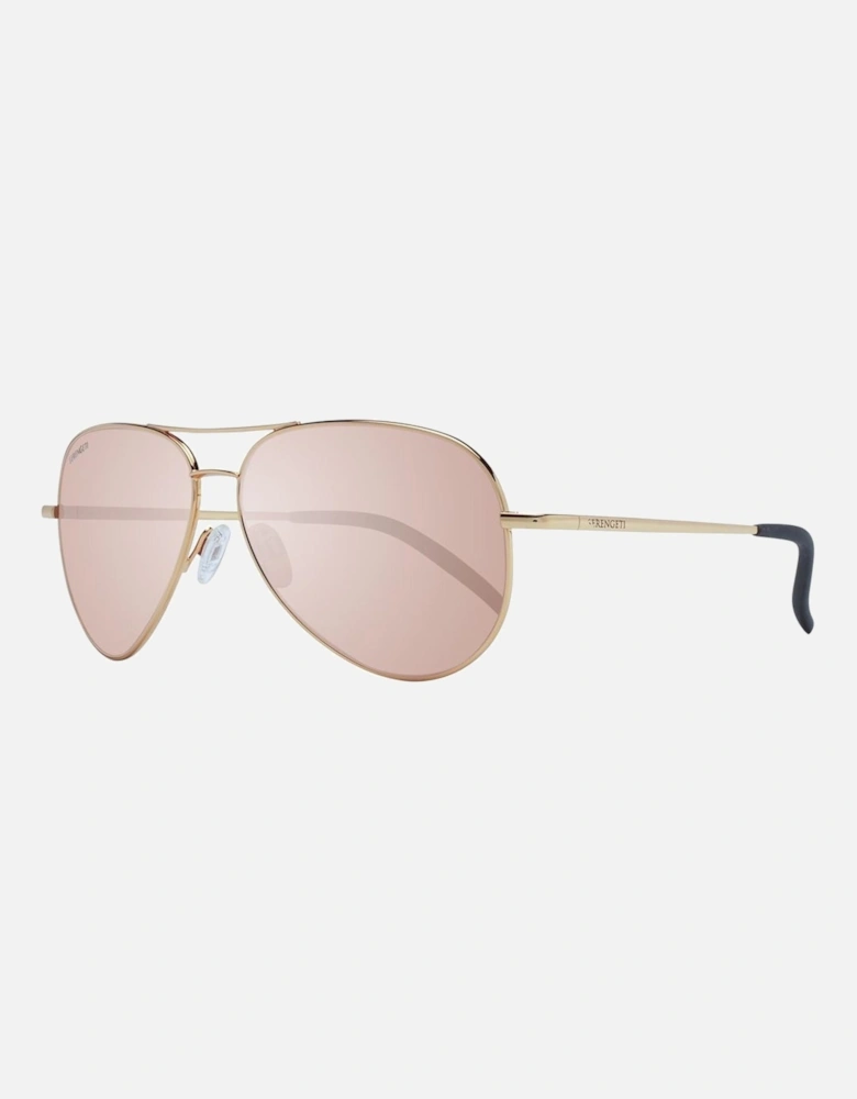 Gold Aviator Sunglasses with 100% UVA & UVB Protection Unisex