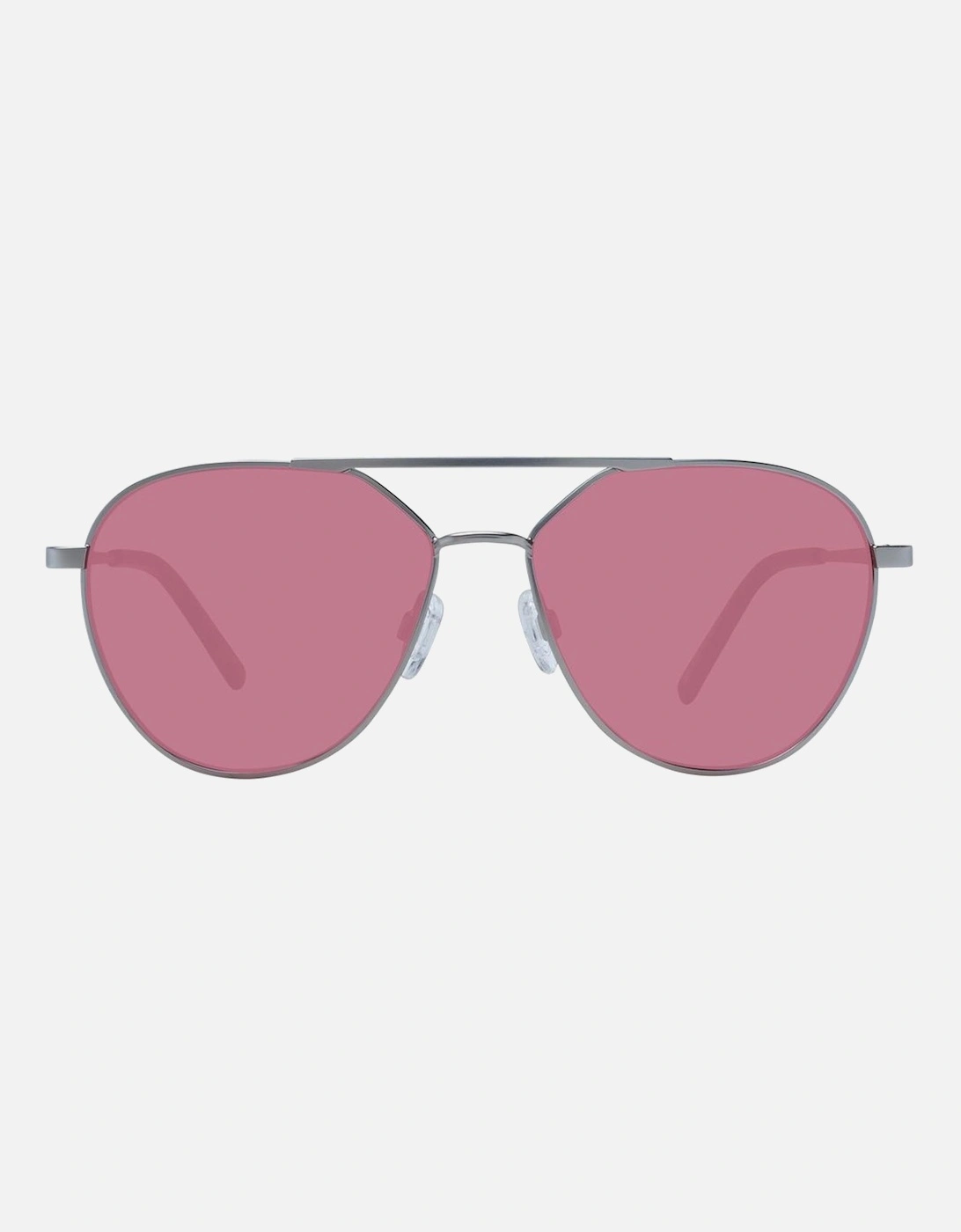 Silver Aviator Sunglasses with Photochromatic Lenses Unisex