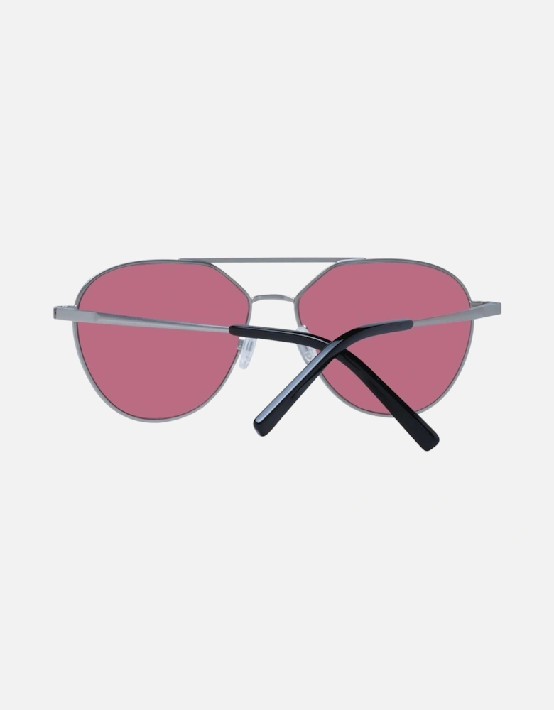 Silver Aviator Sunglasses with Photochromatic Lenses Unisex