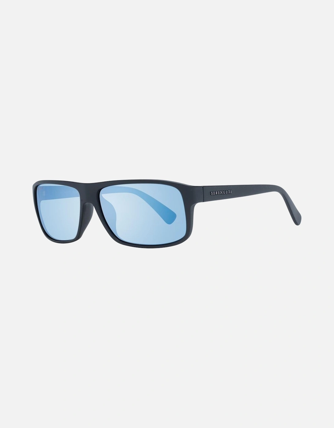 Makena Sunglasses Blue Lens Model Unisex - Black, 4 of 3