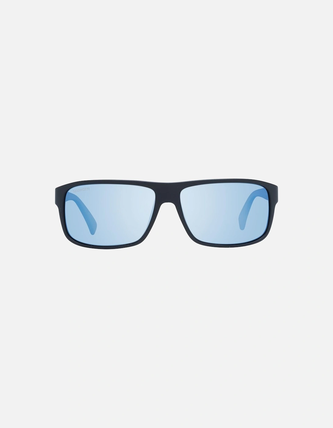 Makena Sunglasses Blue Lens Model Unisex - Black