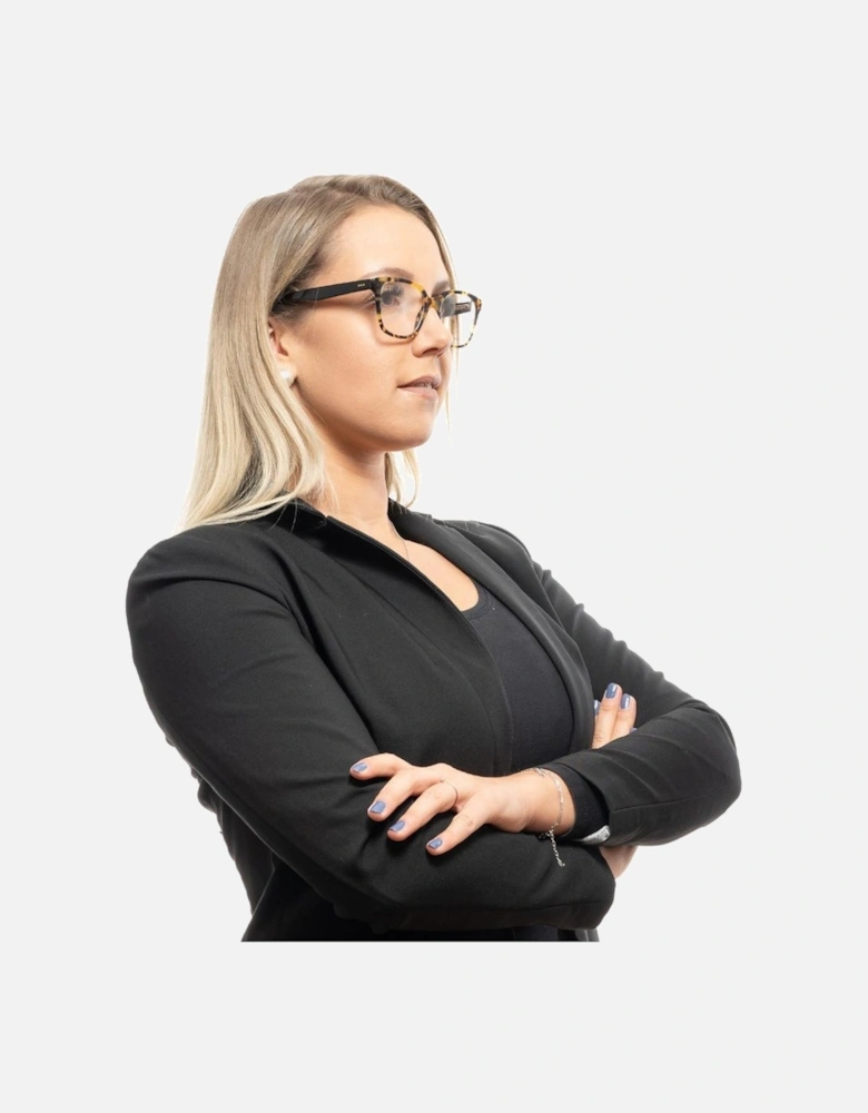 Full-Rim Multicolor Plastic Frame Eyeglasses Women