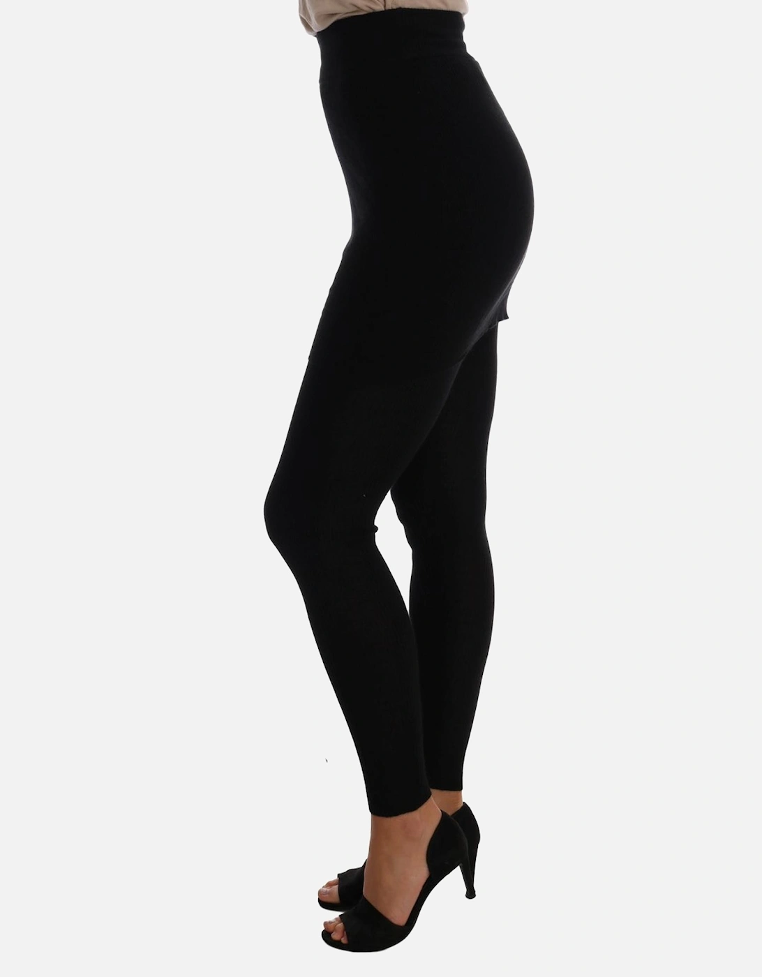 Viscose Leggings SCS209 Women - Black Pantyhose, 7 of 6