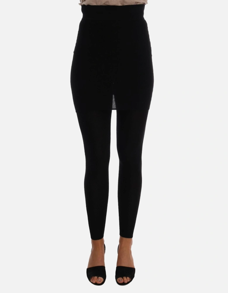 Viscose Leggings SCS209 Women - Black Pantyhose