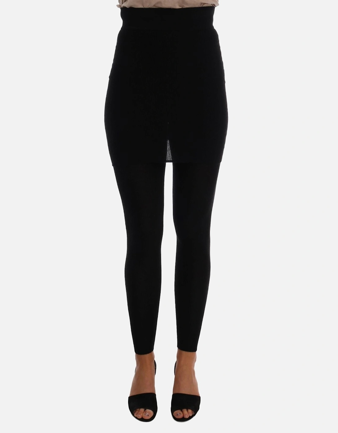 Viscose Leggings SCS209 Women - Black Pantyhose