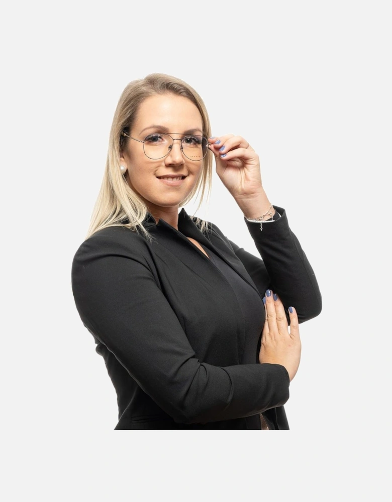 Full-Rim Metal Frame Sunglasses Women - Black