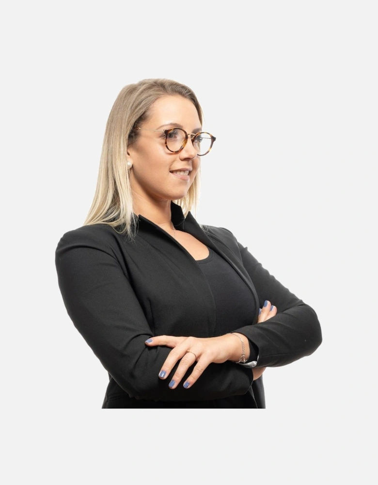 F201 Round Tortoie Eyeglae Women - Multicolor Frames