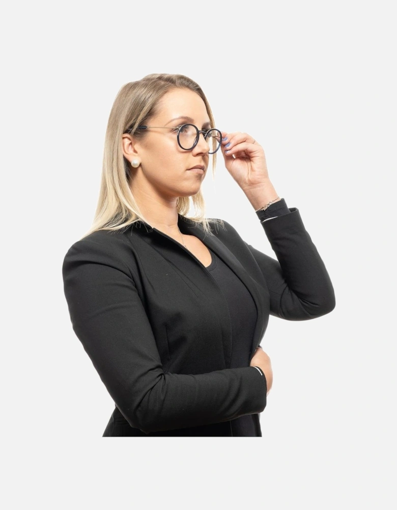 Round Eyeglasses SF504F Women - Blue Frames