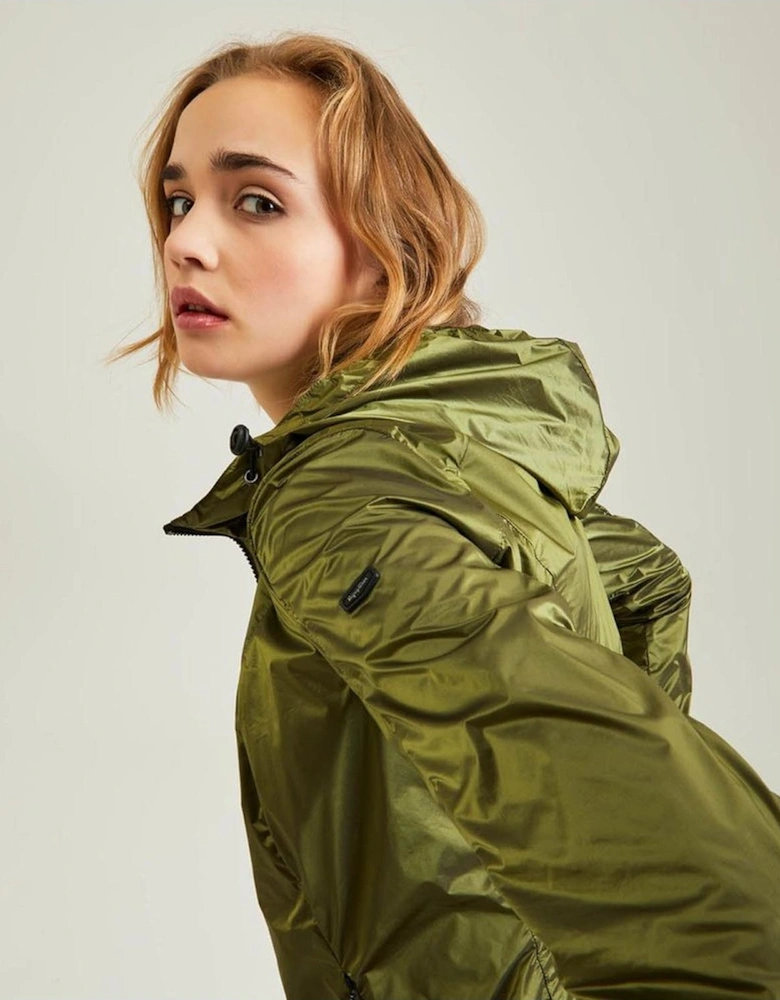 Packable Hooded Jacket RE1133 Women - Green Jackets
