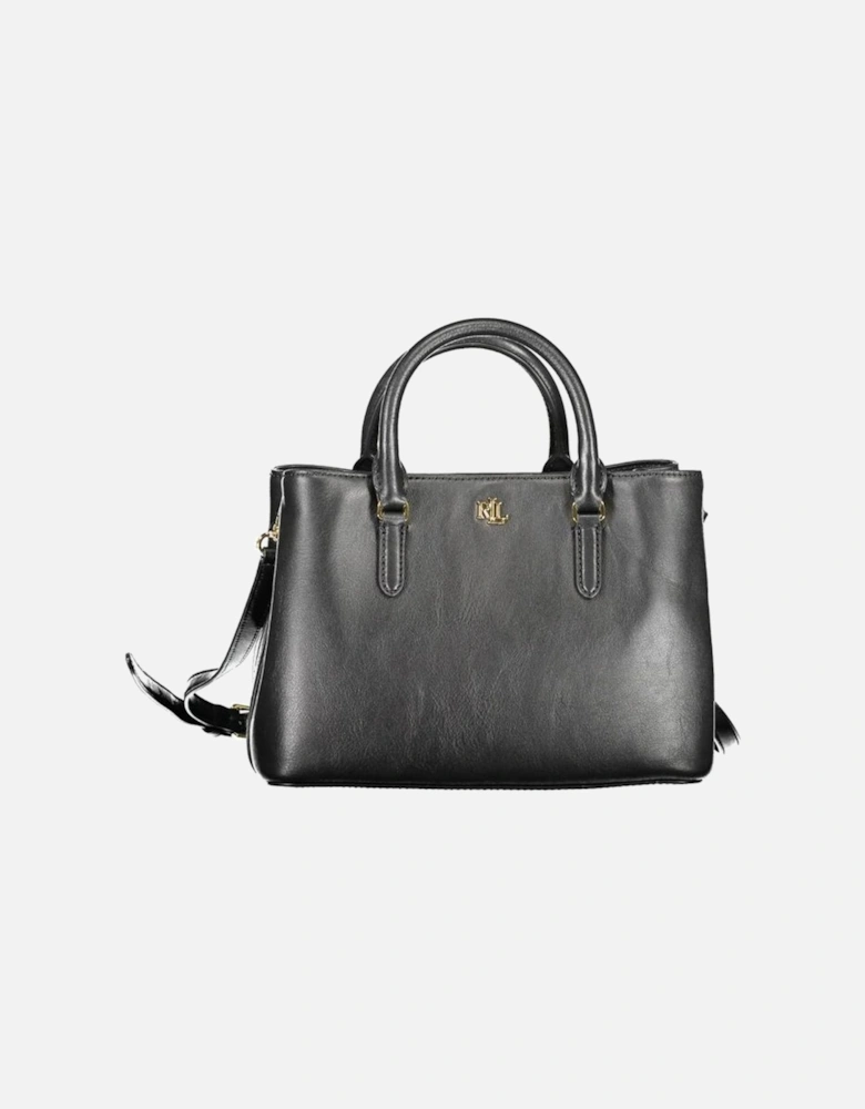 Structured Shoulder Bag with Multiple Compartments Women - Black