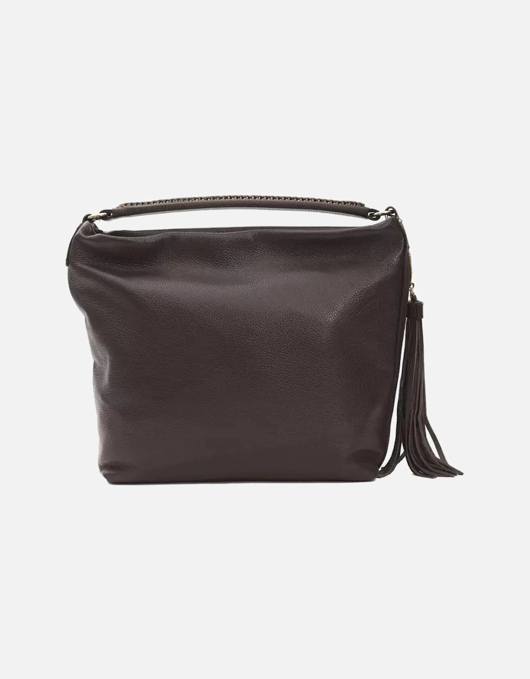 Chic Brown Leather Shoulder Bag Women