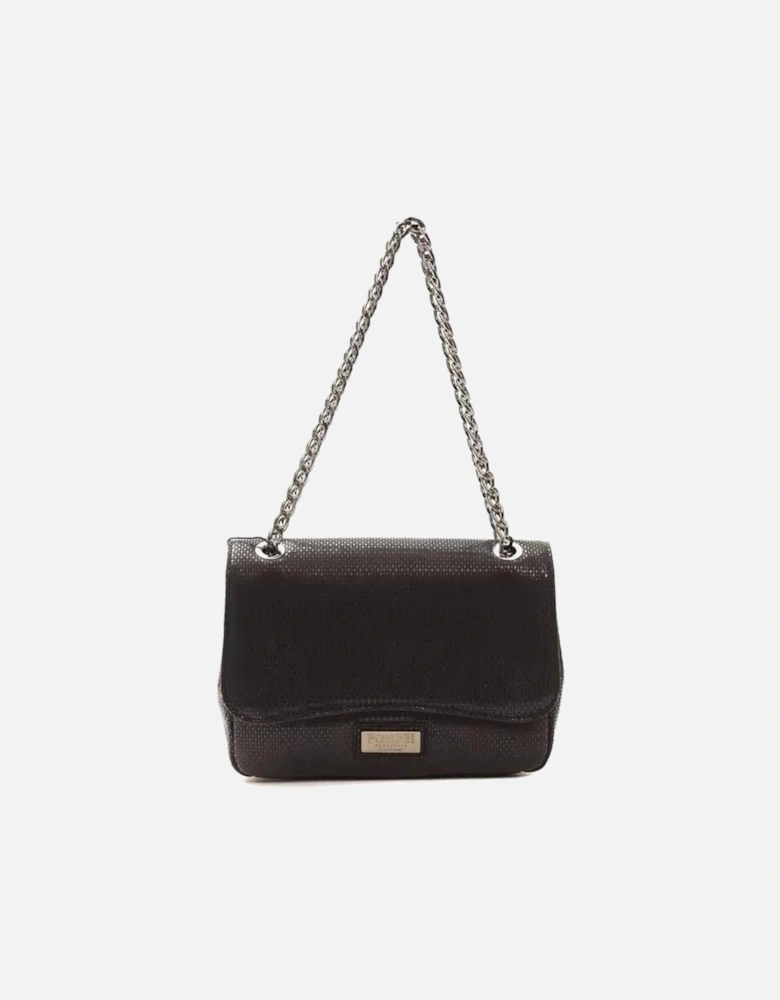 Italian Leather Crossbody Bag Women - Black