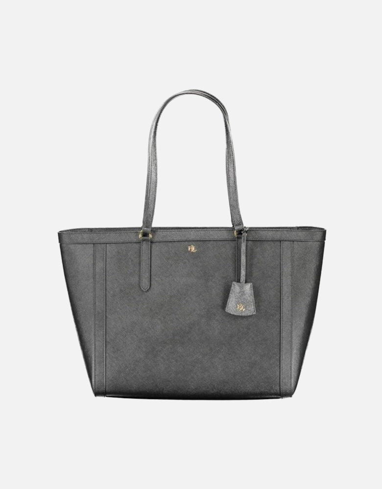 Luxury Tote Bag with Shoulder Handles Women - Black Handbags