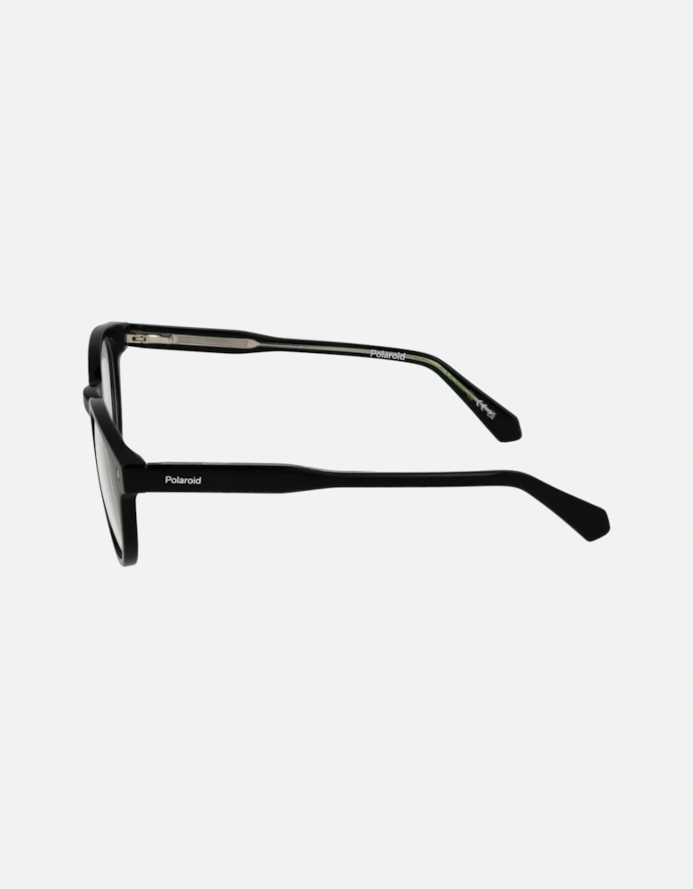 Eco Acetate Full-Rim Round Glasses Unisex - Black Frames