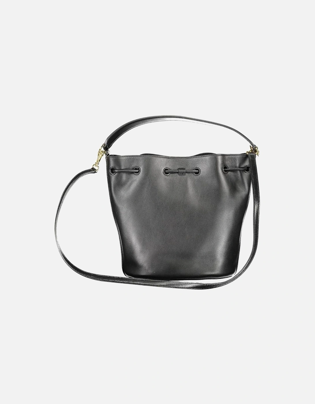 Bucket Bag with Adjustable Shoulder Strap Women - Black Handbags