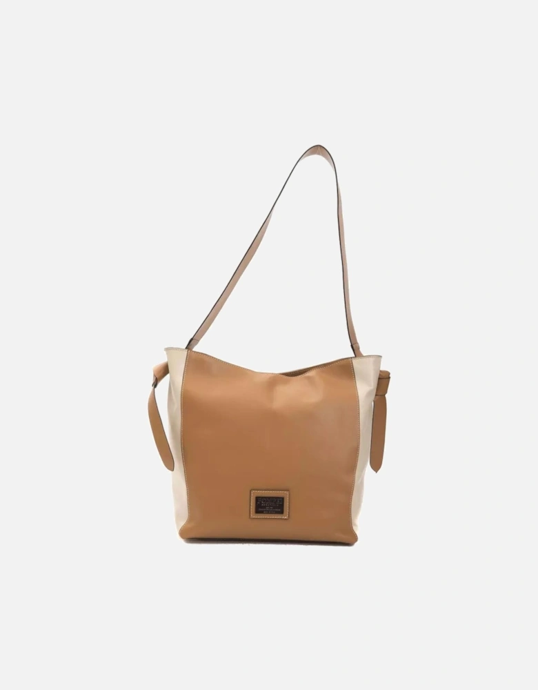 Elegant Leather Shoulder Bag in Rich Brown Women