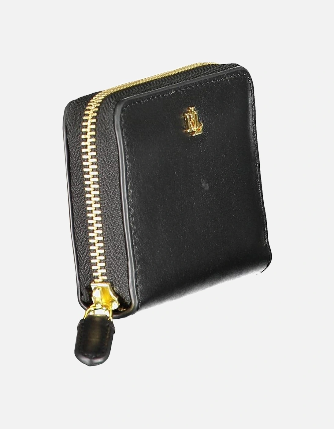 Bifold Wallet with Card and Coin Compartments Women - Black