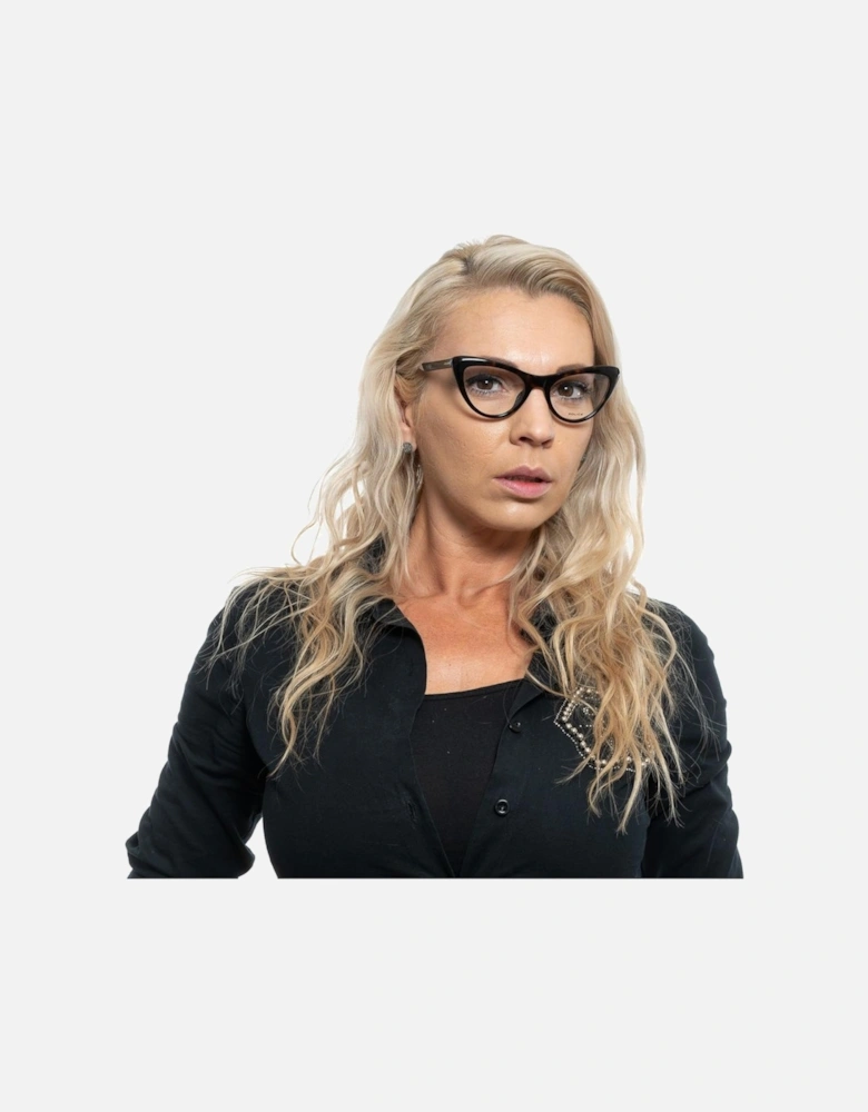 PL749J Cat Eye Eyeglae Women - Brown Frames