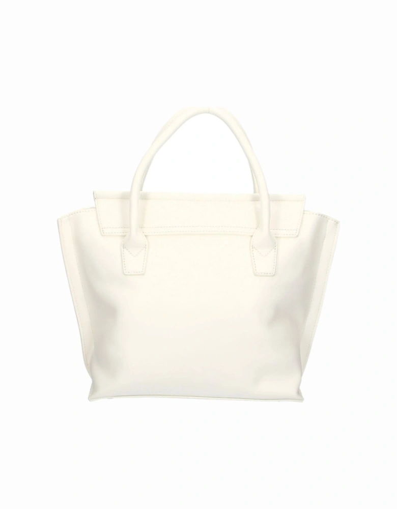 PLSP9005 Leather Tote Handbag Women - White