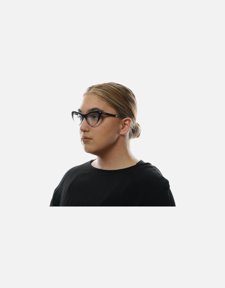 SPL749J Cat Eye Eyeglasses Women - Black Frames