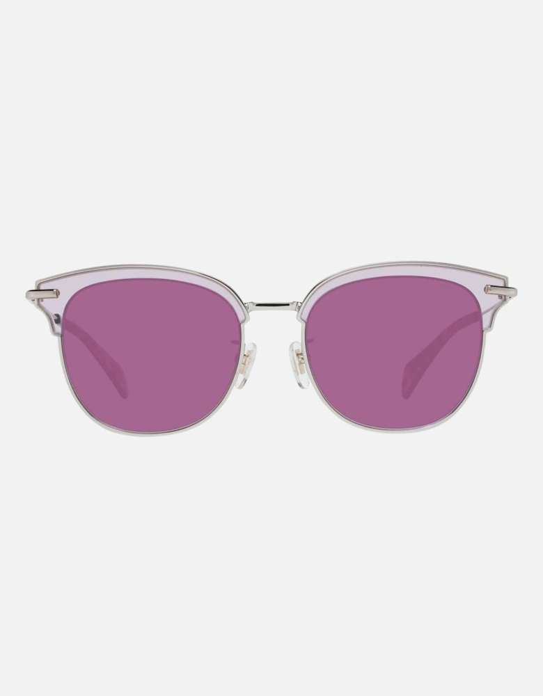 PL921J 583X unglae ilverPurple Women - Burgundy Sunglasses
