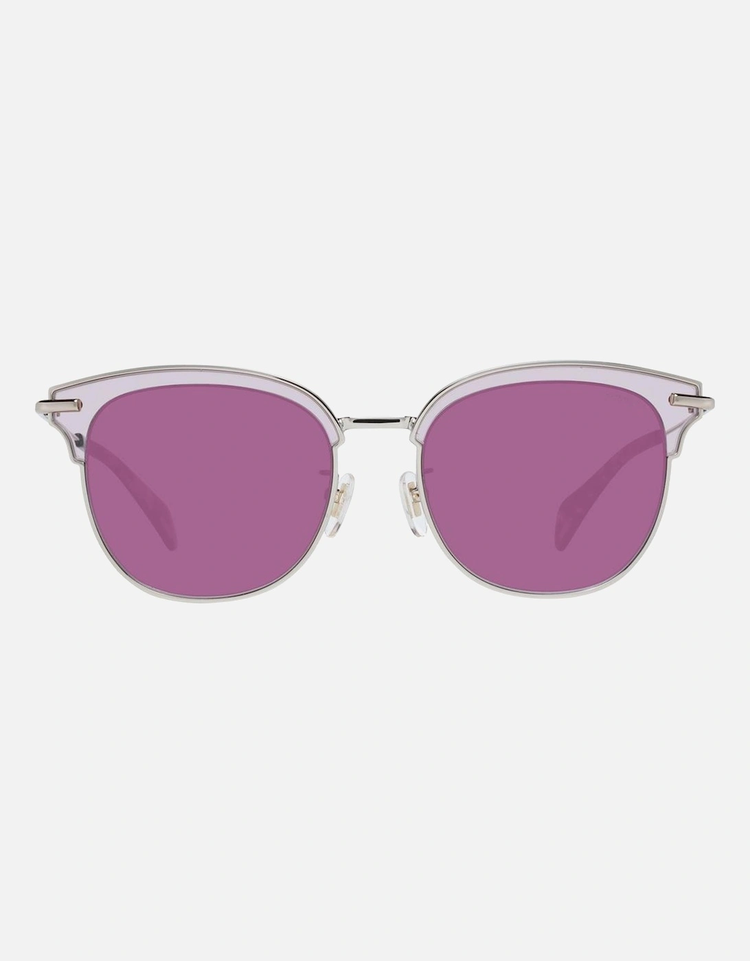 PL921J 583X unglae ilverPurple Women - Burgundy Sunglasses