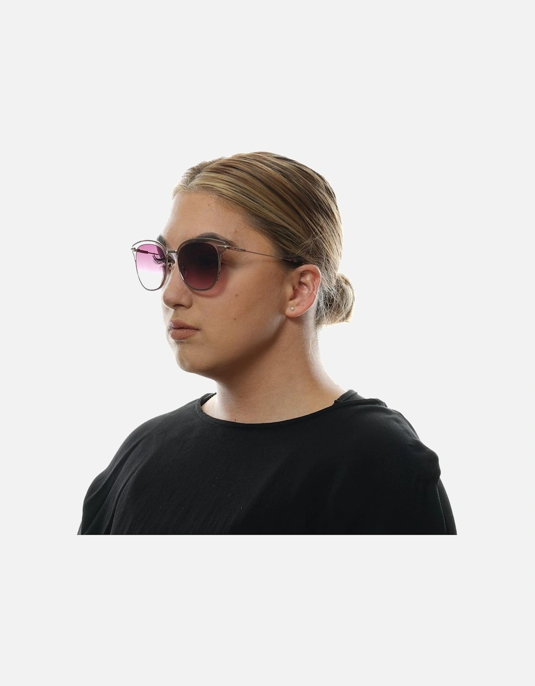 PL921J 583X unglae ilverPurple Women - Burgundy Sunglasses