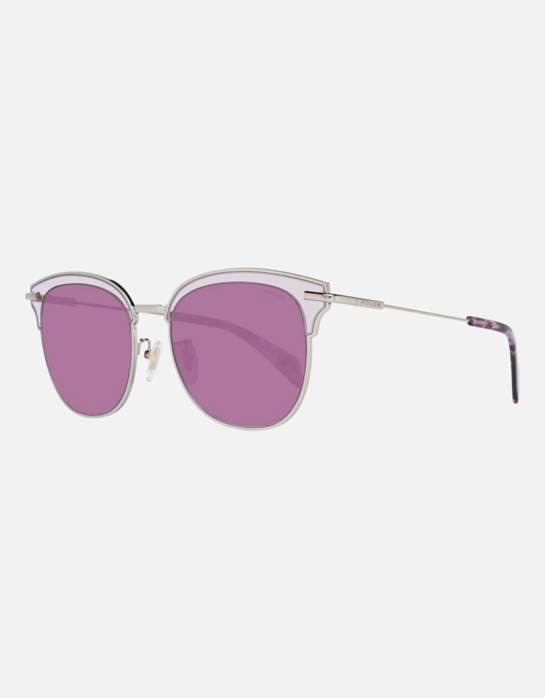 PL921J 583X unglae ilverPurple Women - Burgundy Sunglasses