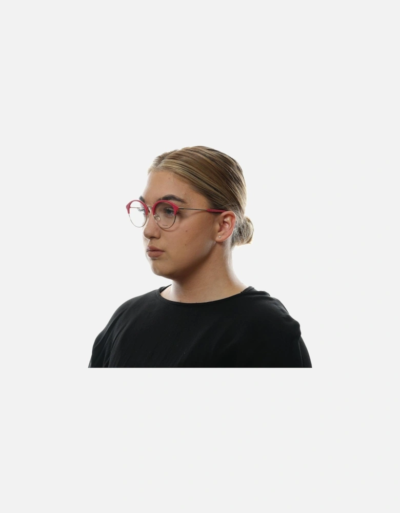 VPL870J Pink Round Eyeglasses Women - Multicolor Frames