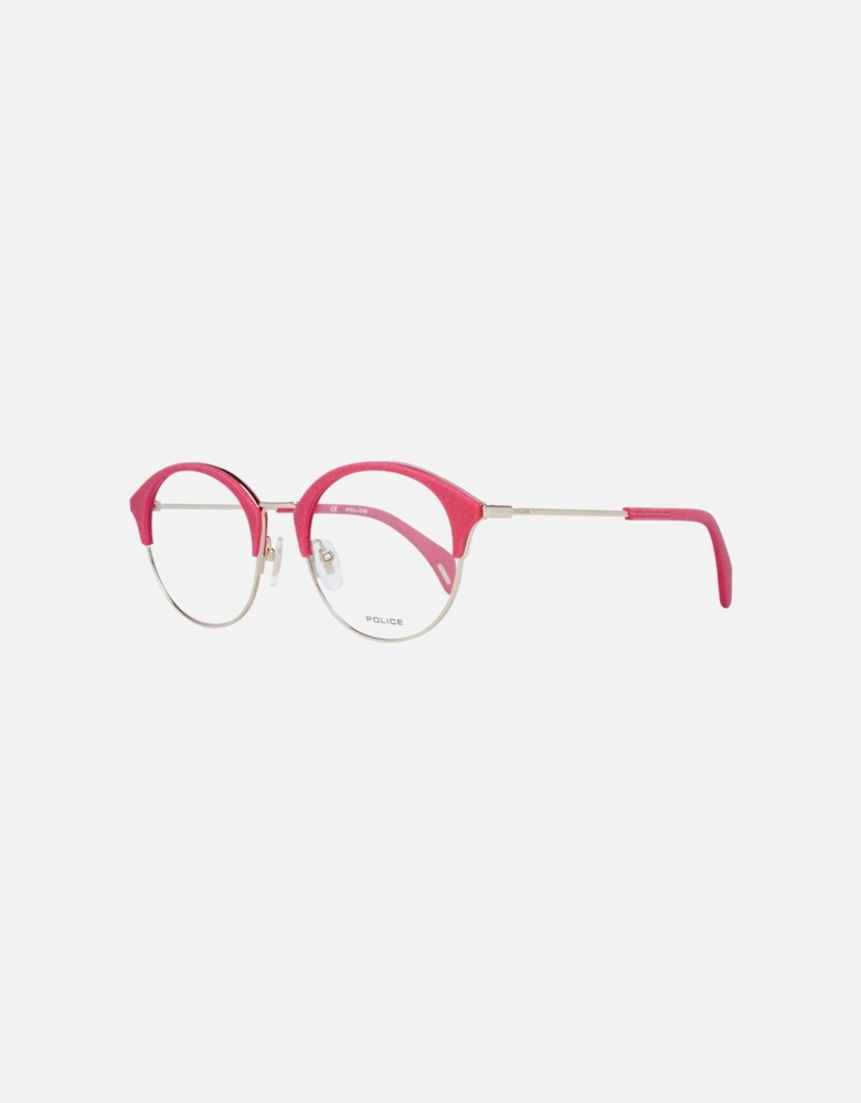 VPL870J Pink Round Eyeglasses Women - Multicolor Frames