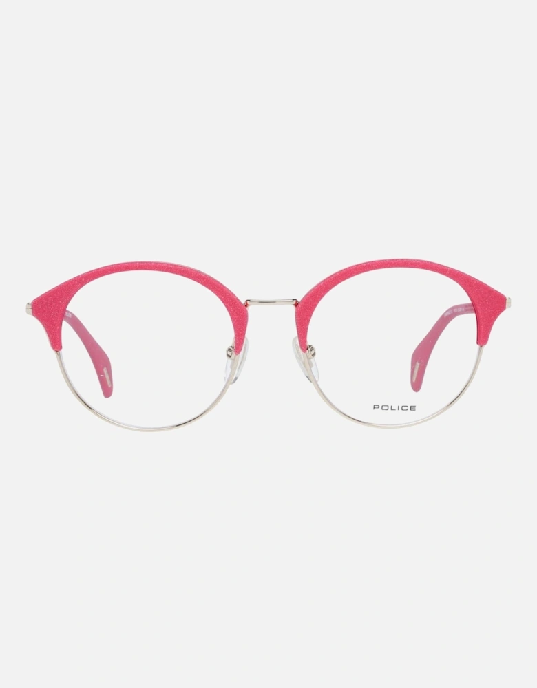 VPL870J Pink Round Eyeglasses Women - Multicolor Frames