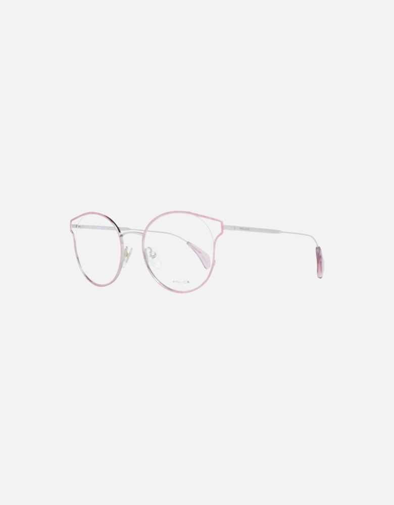 VPL877J Pink Round Eyeglasses Women Frames